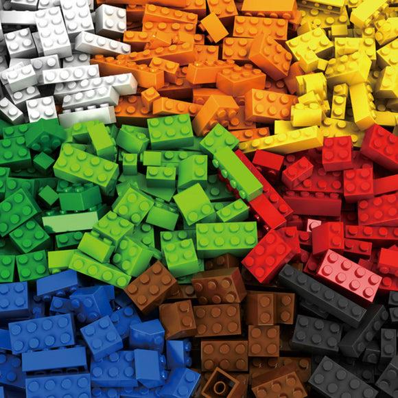 1000 Pieces Building Blocks Legoings City DIY Creative Bricks Bulk Model Figures Educational